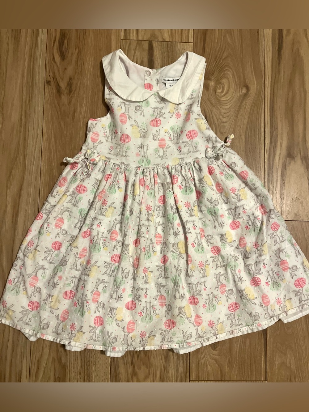 Bunny & Egg Print dress